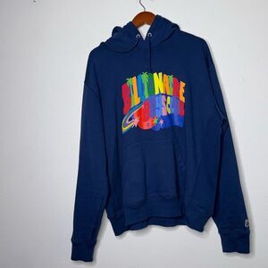 BILLIONAIRE BOYS CLUB X TODD JAMES PUFF PRINT HOODIE mens Size XL